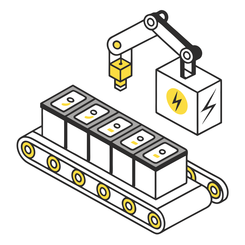 EV battery pack assembly lines