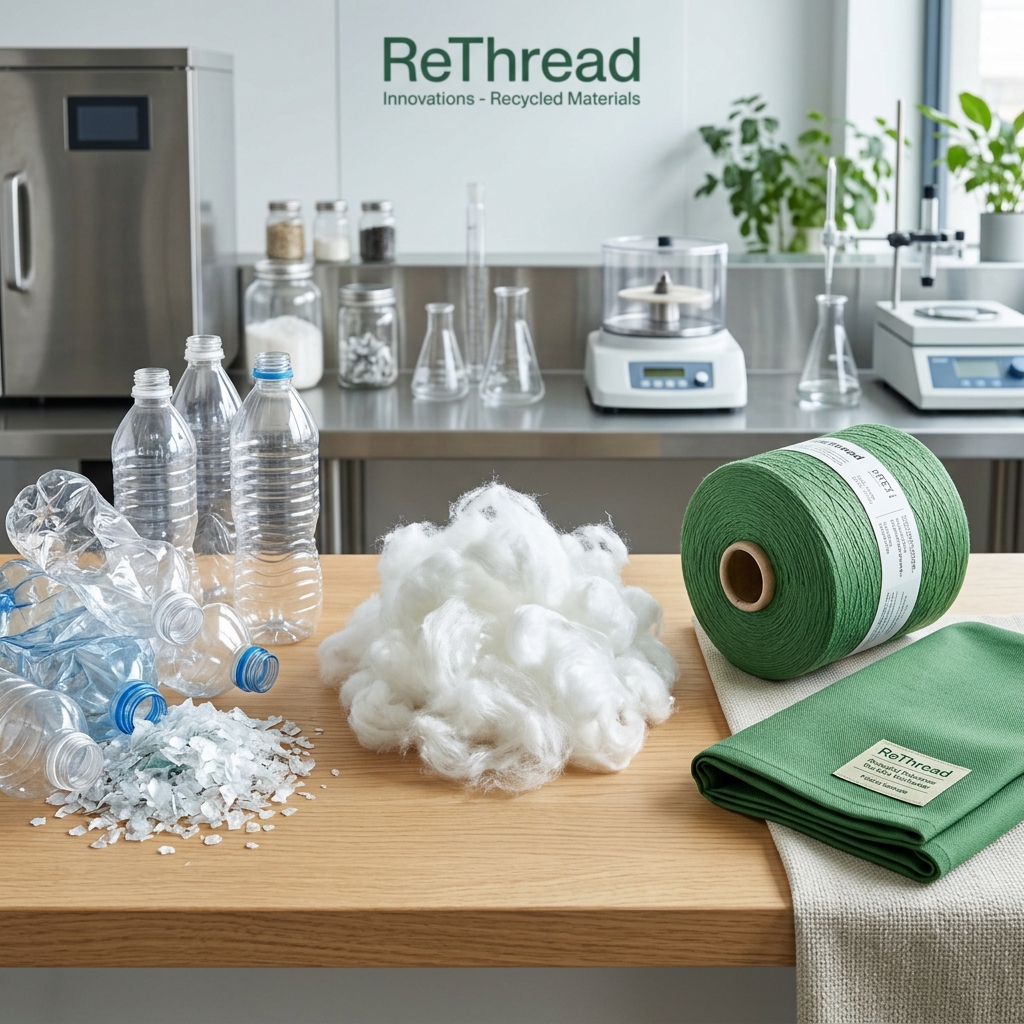 Recycled PET to Workwear Process